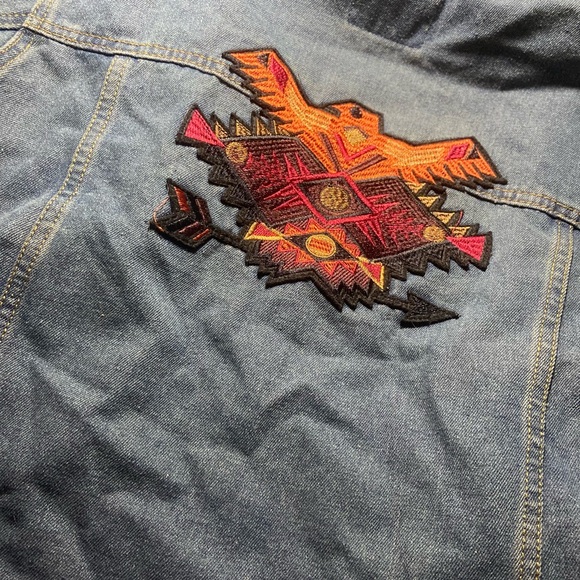 Boohoo man denim jacket size XL NWT - Picture 6 of 6